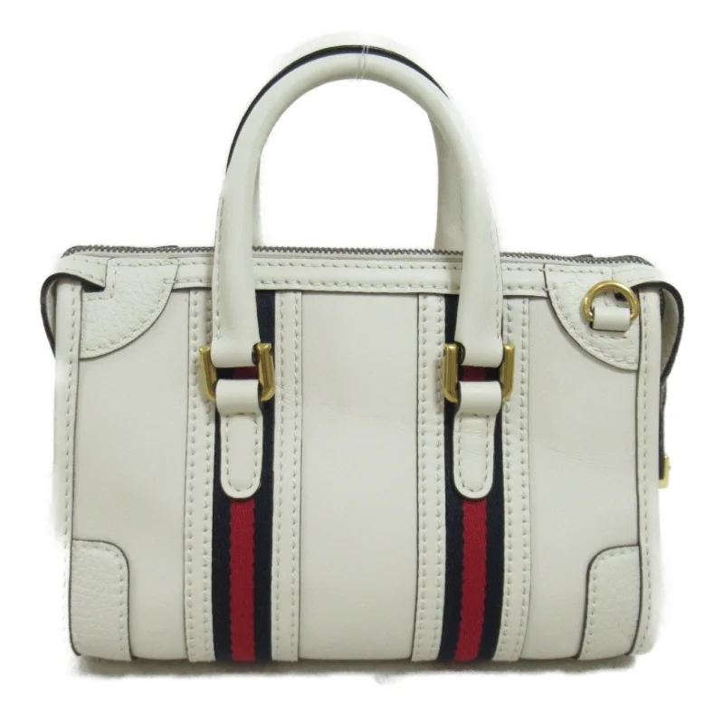 Gucci Double G Mini Top Handle 2w Shoulder Bag 2way Shoulder Bag  White