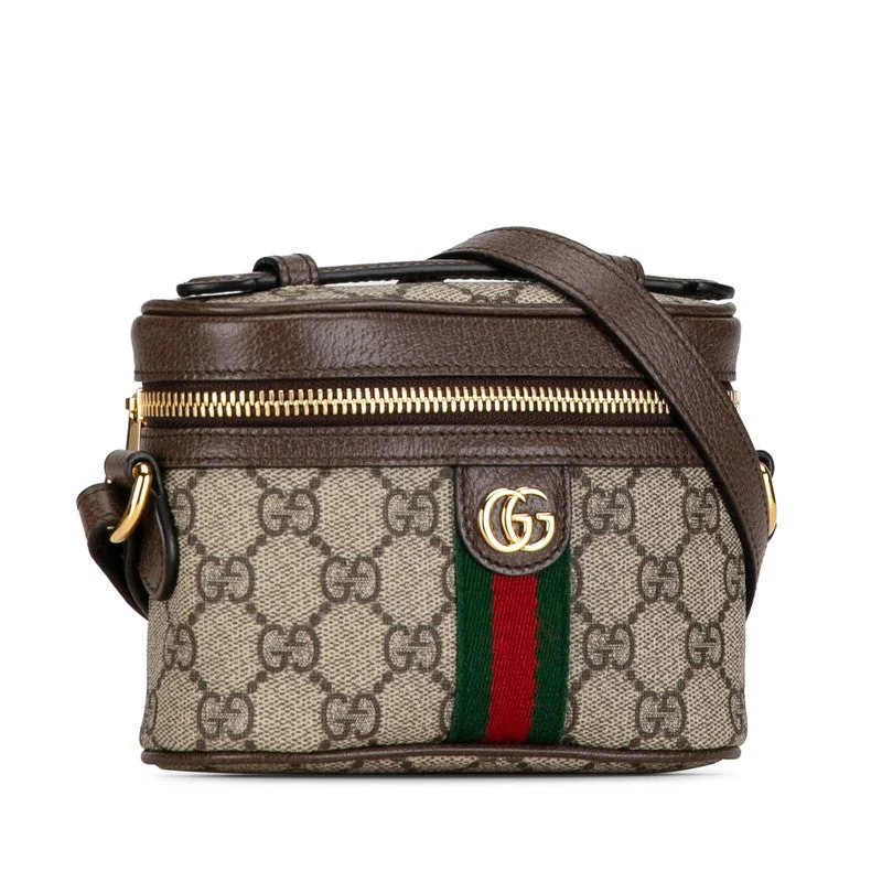 Gucci GG Supreme Sy Line Offroad Vanity Bag Mini Shoulder Bag