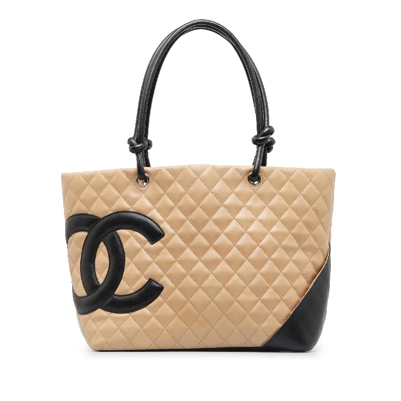 Chanel Cambon Ligne Tote (SHG-enj3jT)