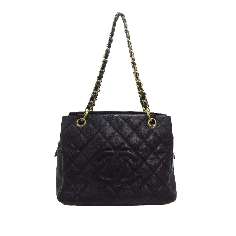 Chanel Petite Caviar Timeless Shopping Tote (SHG-Qfffqc)