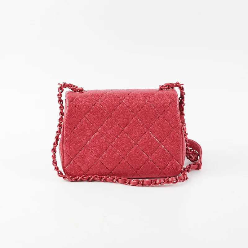 Chanel Incognito Caviar Mini Flap Bag Hotpink