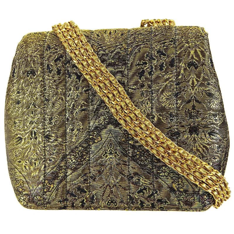 Chanel * 1994-1996 Nishijin Woven Shoulder Bag Mini