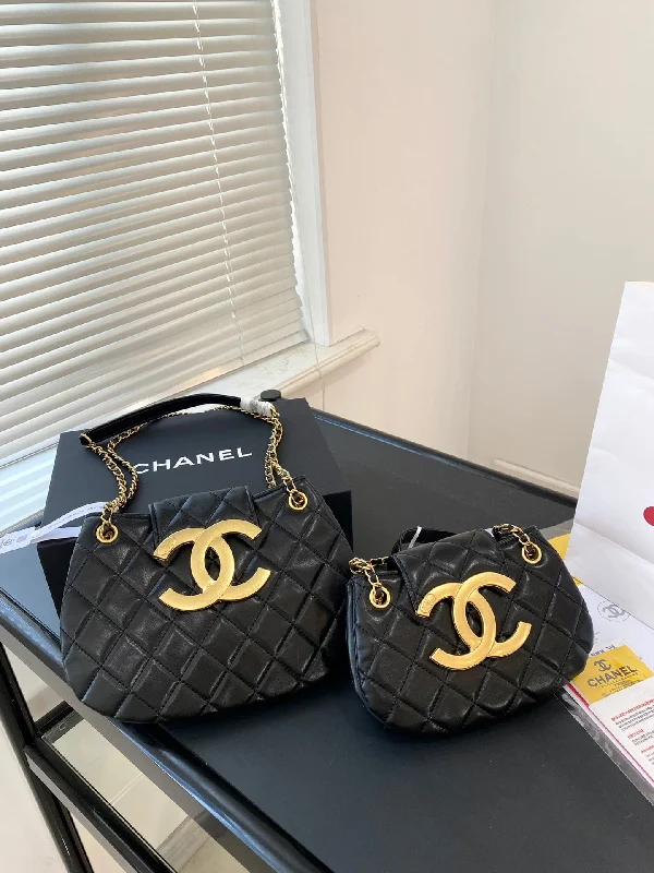 CHANEL 24C saddle bag shoulder bag underarm bag