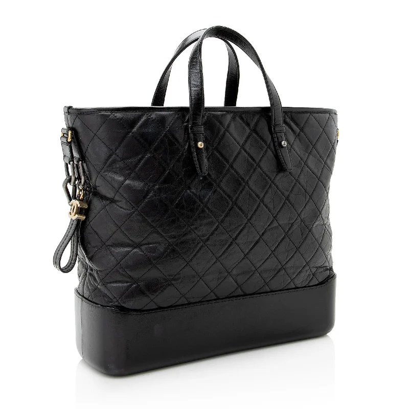 Chanel Aged Calfskin Gabrielle Large Shopping Tote (22555)