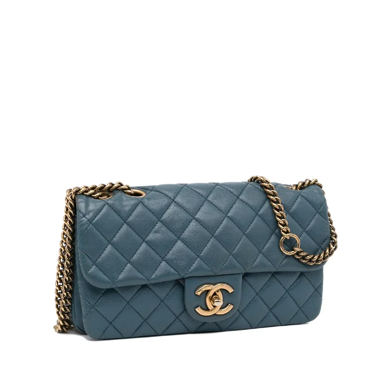 Chanel CC Flap Leather Shoulder Bag (OS8Ghv)