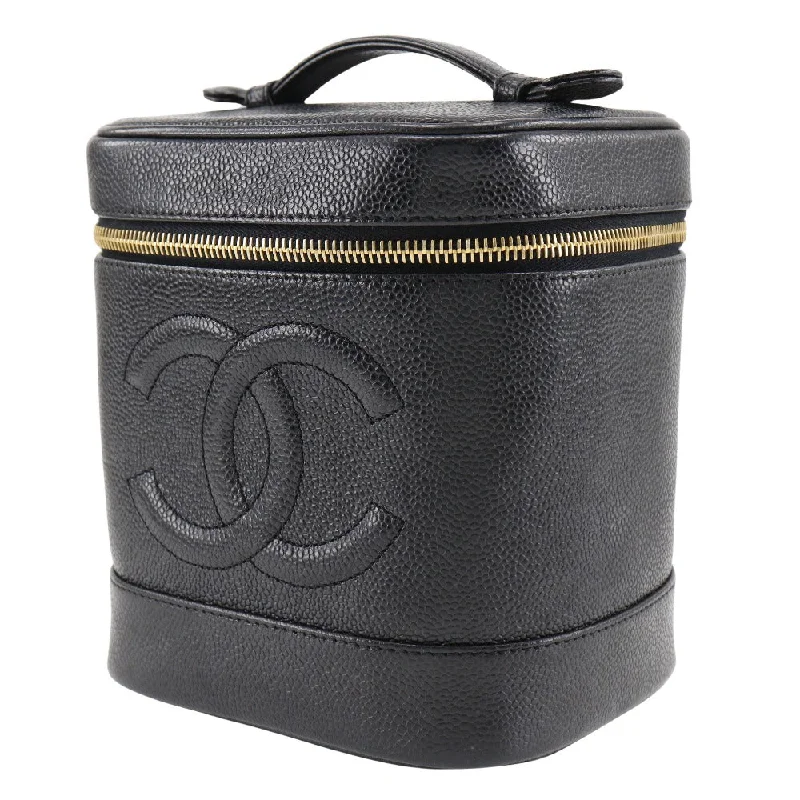 Chanel Chanel Vanity Handbag Caviar S 2002 French Handbag Vanity  Vanity Ladies