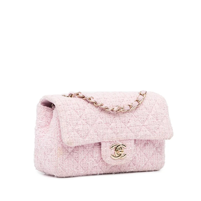 Chanel Classic Mini Rectangular Tweed Flap Bag (gxVLfm)