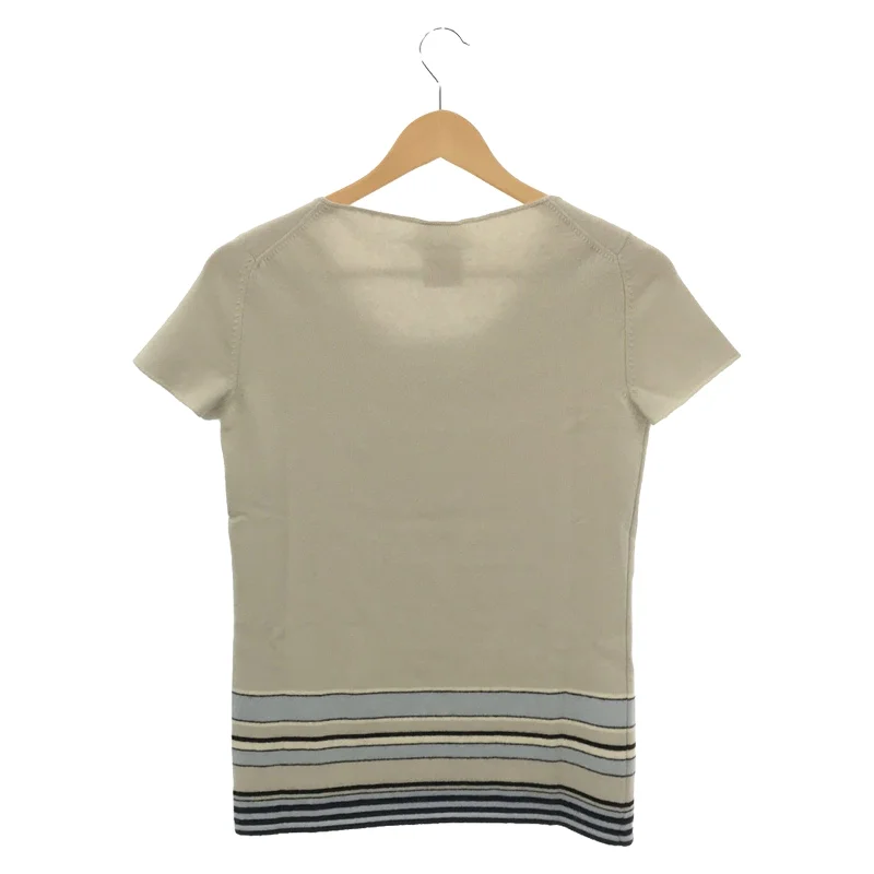 Chanel Half-Handed s Clothing Tops Cashmere  Beige P15016V00690