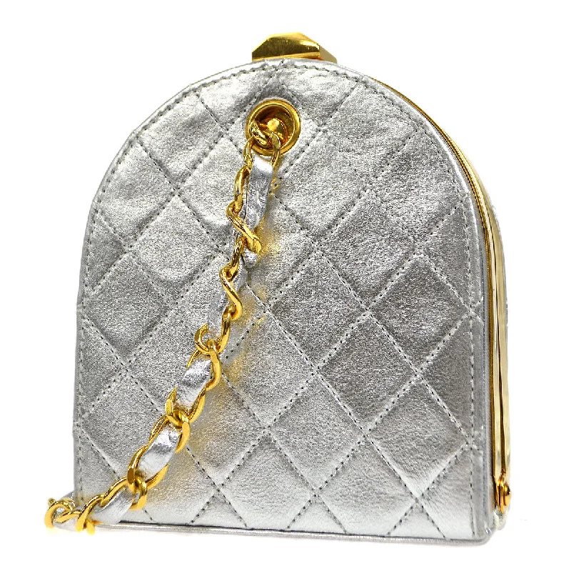 CHANEL 1989-1991 Kisslock Shoulder Bag Micro