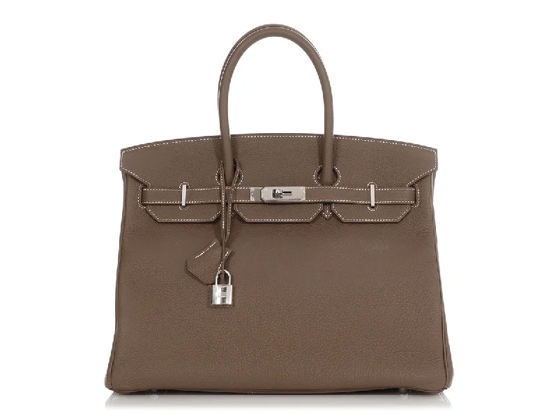 Hermès Etoupe Togo Birkin 35