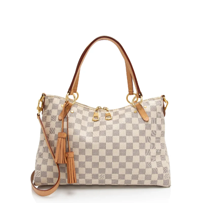 Louis Vuitton Damier Azur Lymington Tote (SHF-sxrAVa)