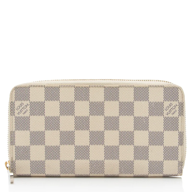 Louis Vuitton Damier Azur Zippy Wallet (SHF-LAo0go)