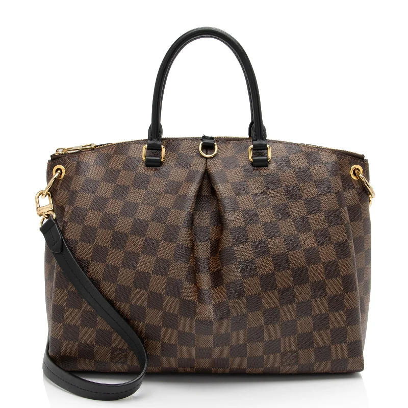 Louis Vuitton Damier Ebene Odeon MM Tote (SHF-IzOfrb)