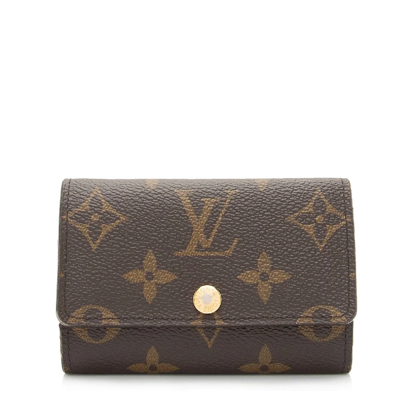 Louis Vuitton Monogram Canvas 6 Key Holder (SHF-uVqSkO)