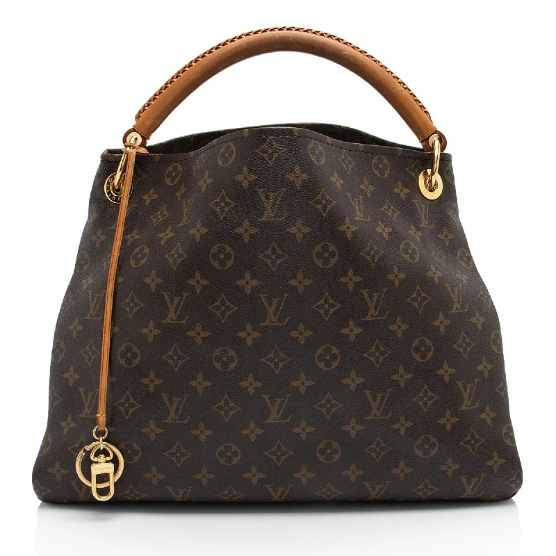 Louis Vuitton Monogram Canvas Artsy MM Shoulder Bag (SHF-TrAKuI)