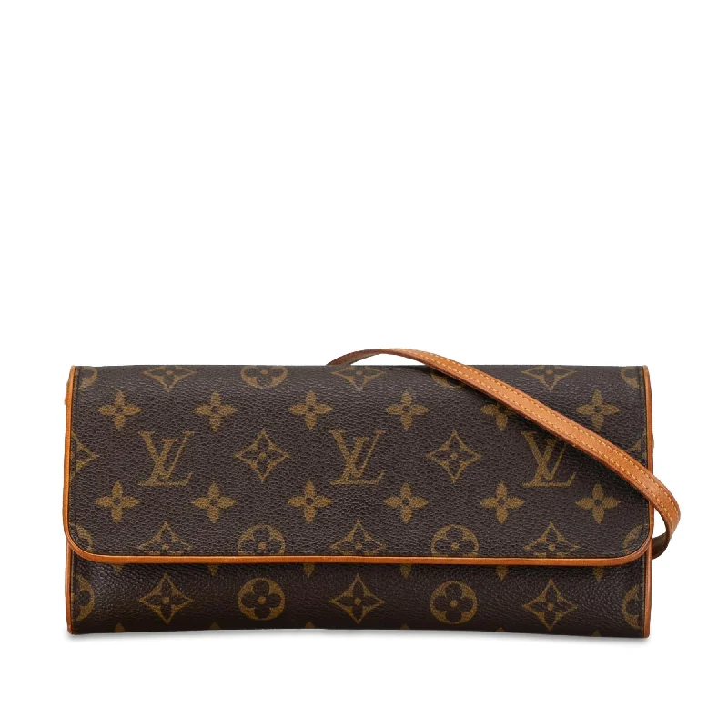 Louis Vuitton Monogram Pochette Twin GM (SHG-zNpbro)