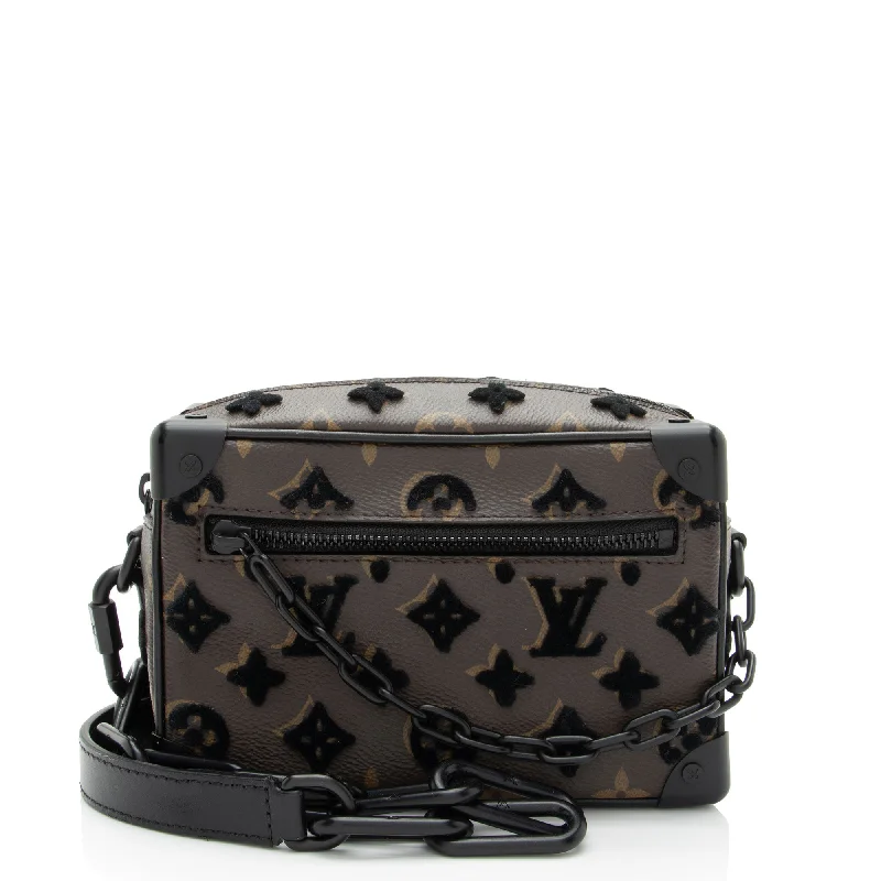 Louis Vuitton Tuffetage Monogram Canvas Soft Trunk Crossbody (SHF-cymCl4)