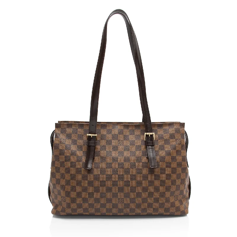 Louis Vuitton Vintage Damier Ebene Chelsea Tote (SHF-GgK1jX)