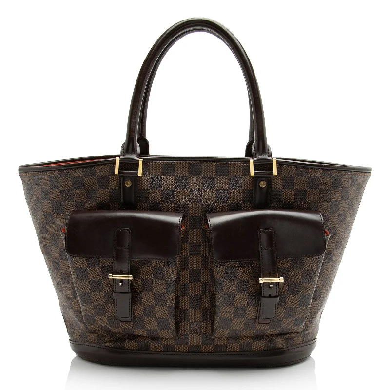 Louis Vuitton Vintage Damier Ebene Manosque GM Tote (SHF-FjEgLy)