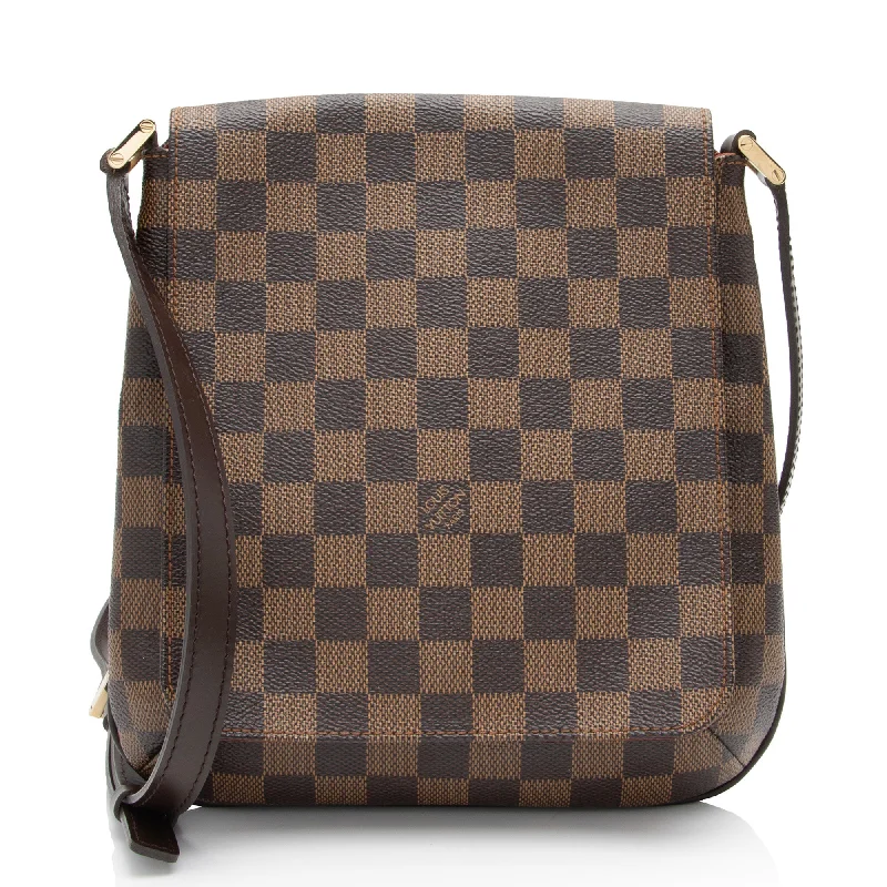 Louis Vuitton Vintage Damier Ebene Musette Salsa Shoulder Bag (SHF-IIsrMl)