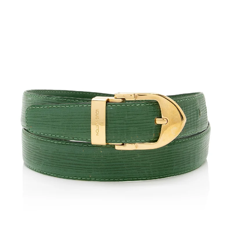 Louis Vuitton Vintage Epi Leather Belt - Size 35 / 89 (SHF-yWQe1i)