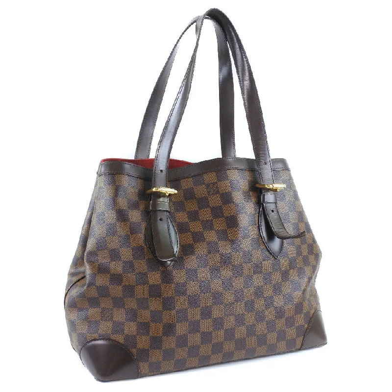 Louis Vuitton Brown Canvas Hampstead tote bag