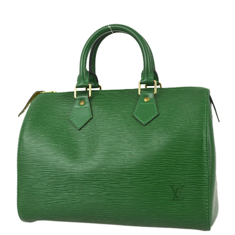 Louis Vuitton 1995 Green Epi Speedy 25 Handbag M43014