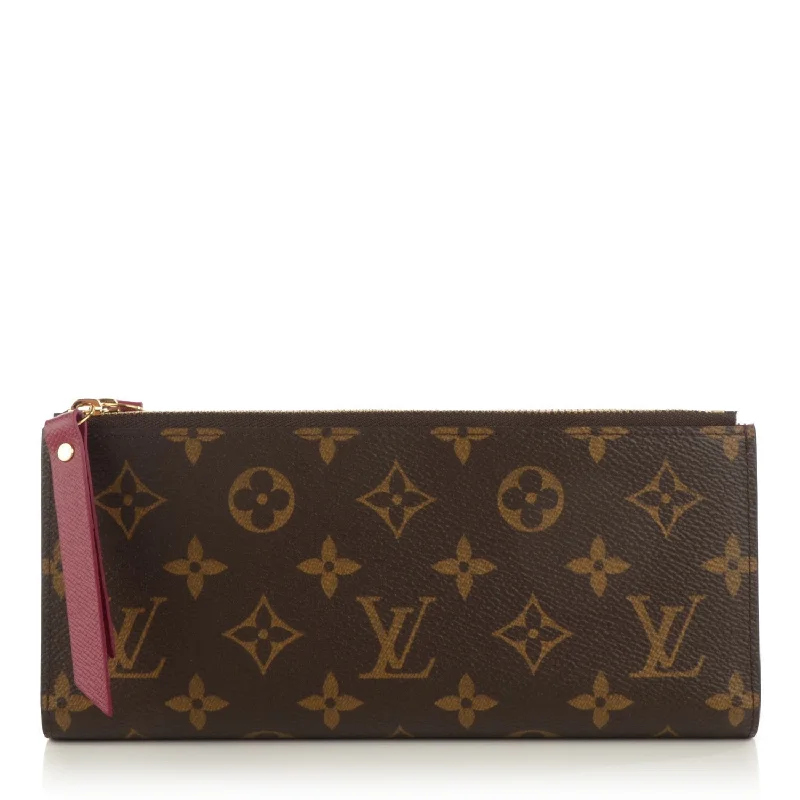 LOUIS VUITTON ADELE MONOGRAM CANVAS WALLET