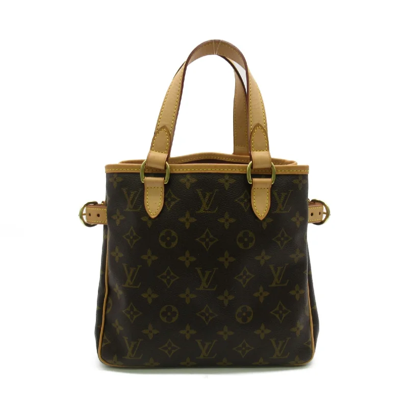 LOUIS VUITTON Batignolles Tote Bag Brown Monogram PVC coated canvas M51156