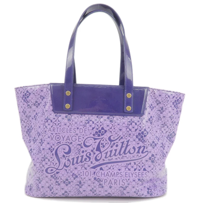 Louis Vuitton Beach Line Cosmic Blossom PM Tote Bag M93162 Violet