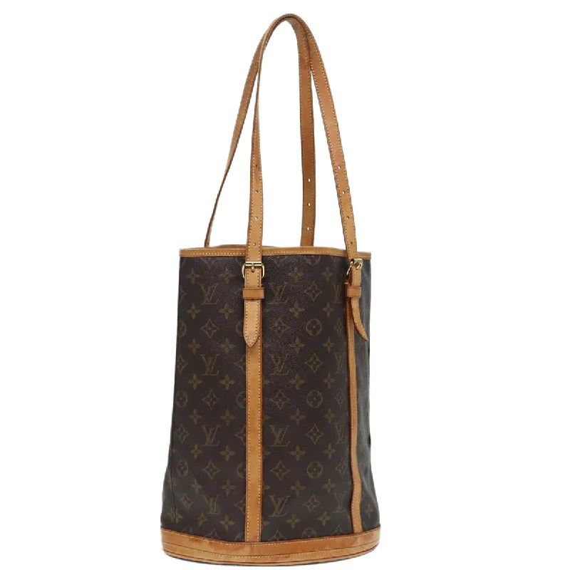 LOUIS VUITTON Monogram Bucket GM Shoulder Bag M42236 LV Auth 87417