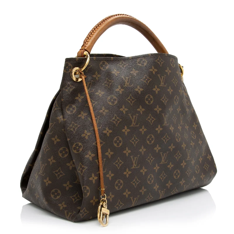 Louis Vuitton Monogram Canvas Artsy MM Shoulder Bag (SHF-DzYiz3)