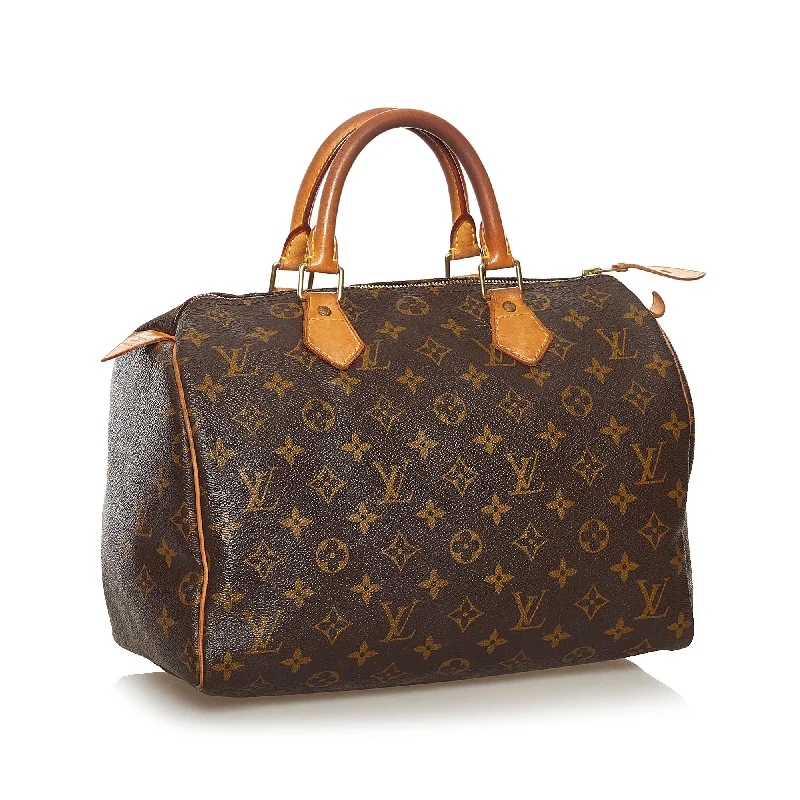 Louis Vuitton Monogram Speedy 30 (SHG-34582)