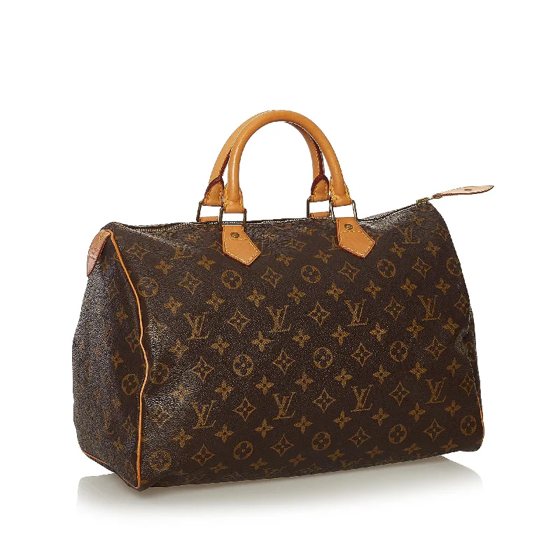 Louis Vuitton Monogram Speedy 35 (SHG-35830)