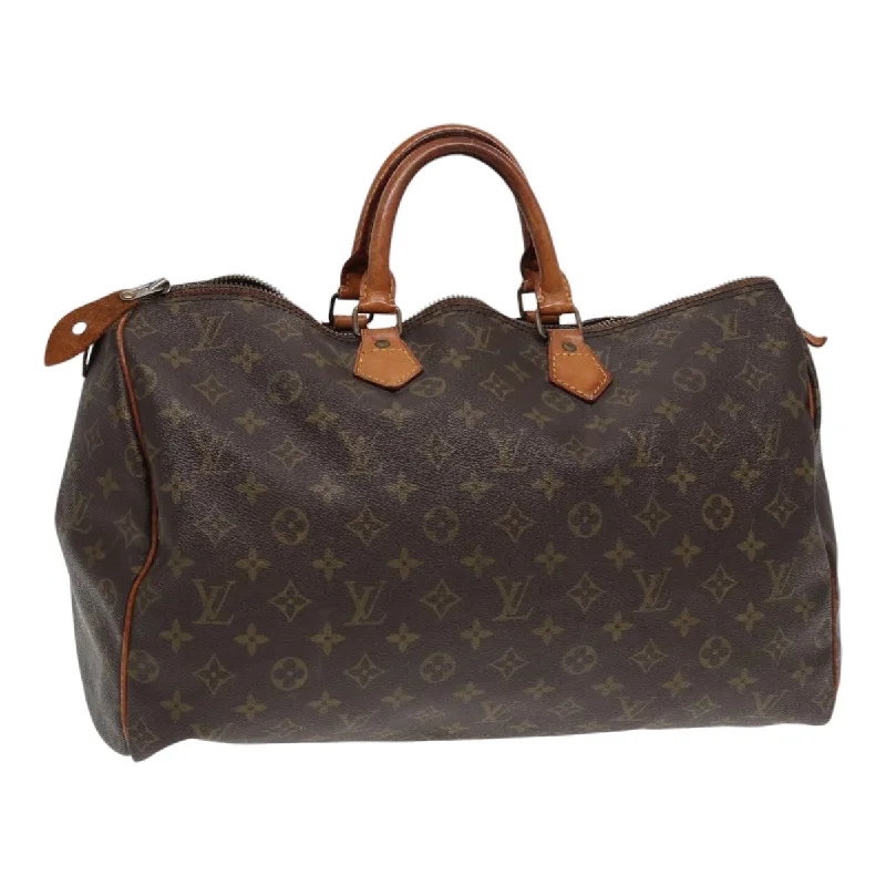 LOUIS VUITTON Monogram Speedy 40 Hand Bag M41522 LV Auth 86656