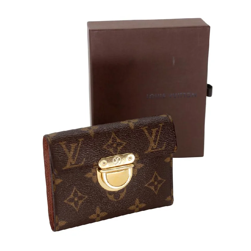 Louis Vuitton Compact Monogram Canvas Koala Wallet LV-0817N-0005