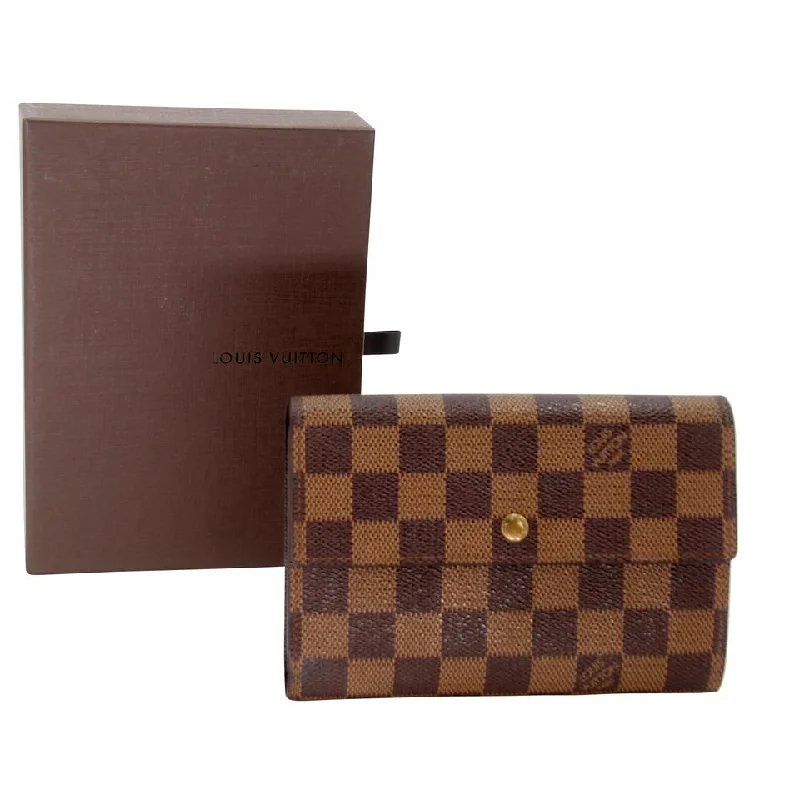 Louis Vuitton Tresor Porte Monogram Damier Etui Papiers Wallet LV-0813N-0006