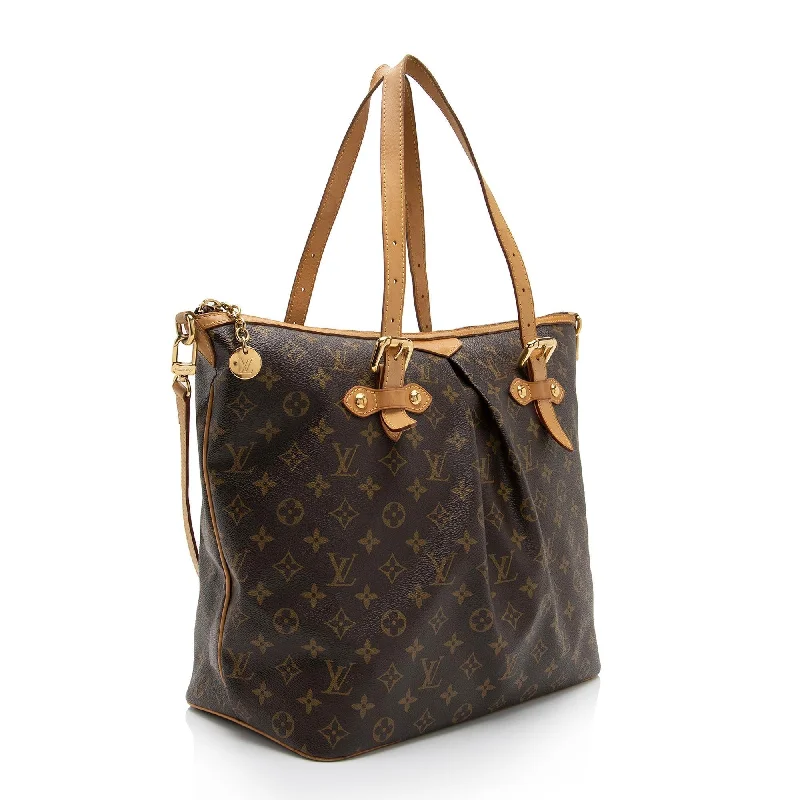 Louis Vuitton Monogram Canvas Palermo GM Tote (SHF-XD5C48)