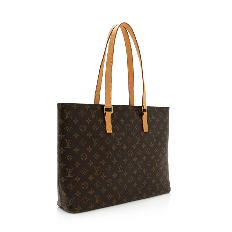 Louis Vuitton Vintage Monogram Canvas Luco Tote (SHF-21103)